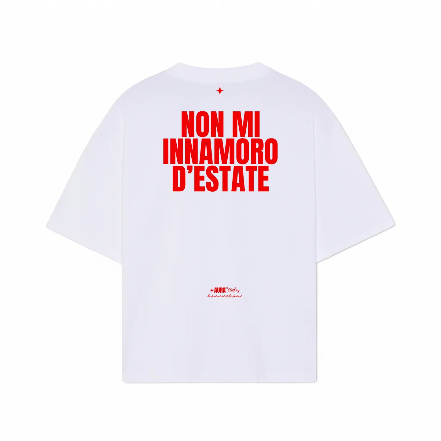 TSHIRT '' NON MI INNAMORO D'ESTATE '' WHITE
